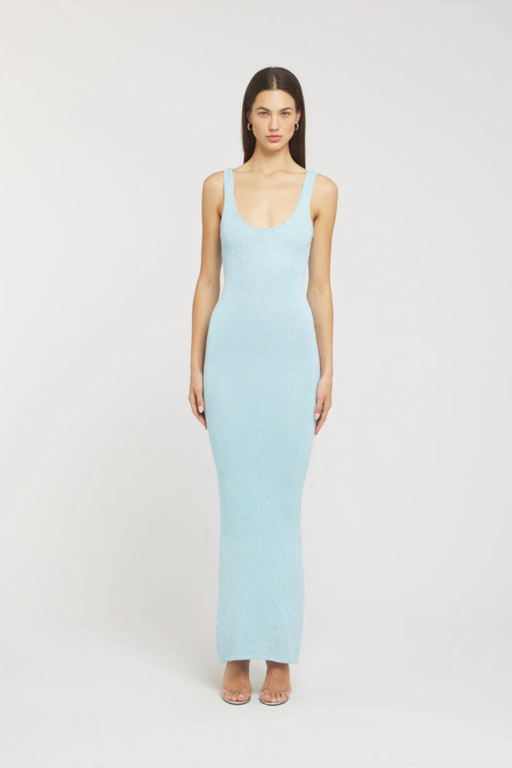 Alana - Baia Blue Sequin Dress
