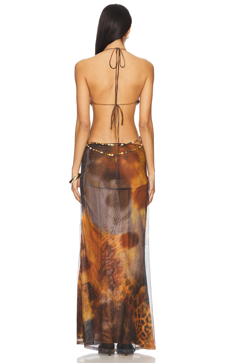 Elara - Backless Maxi Dress