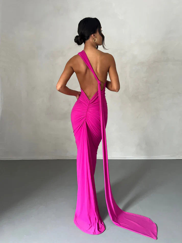 Victoria Maxi Dress - Berry