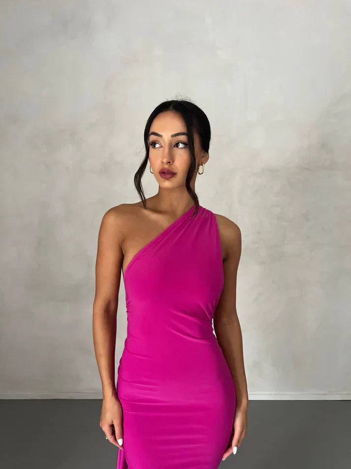 Victoria Maxi Dress - Berry